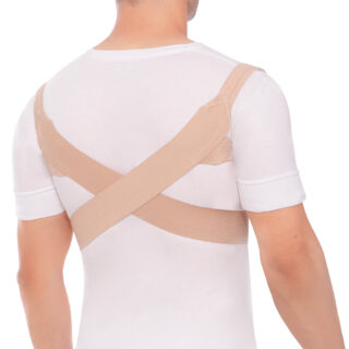 Corrector de postura elástico para espalda