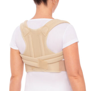 Corrector de espalda acolchado
