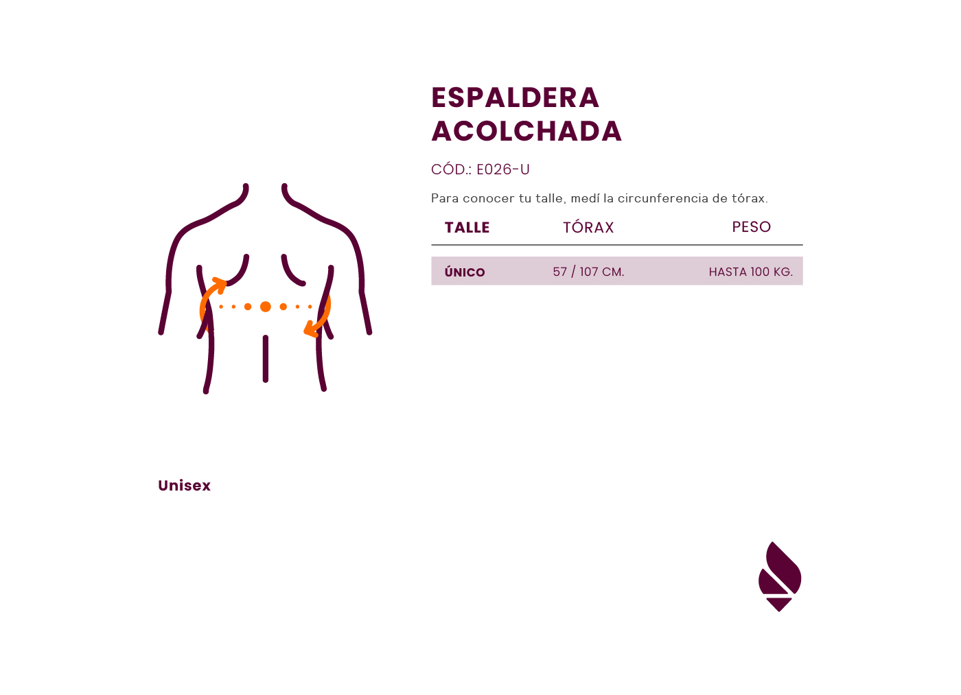 Corrector de espalda acolchado - Imagen 3